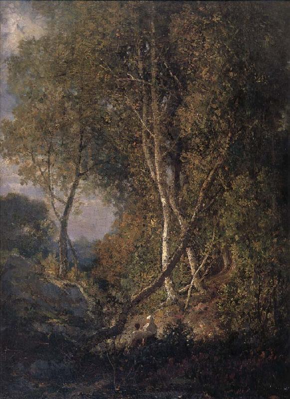 Nicolae Grigorescu Landscape oil painting image